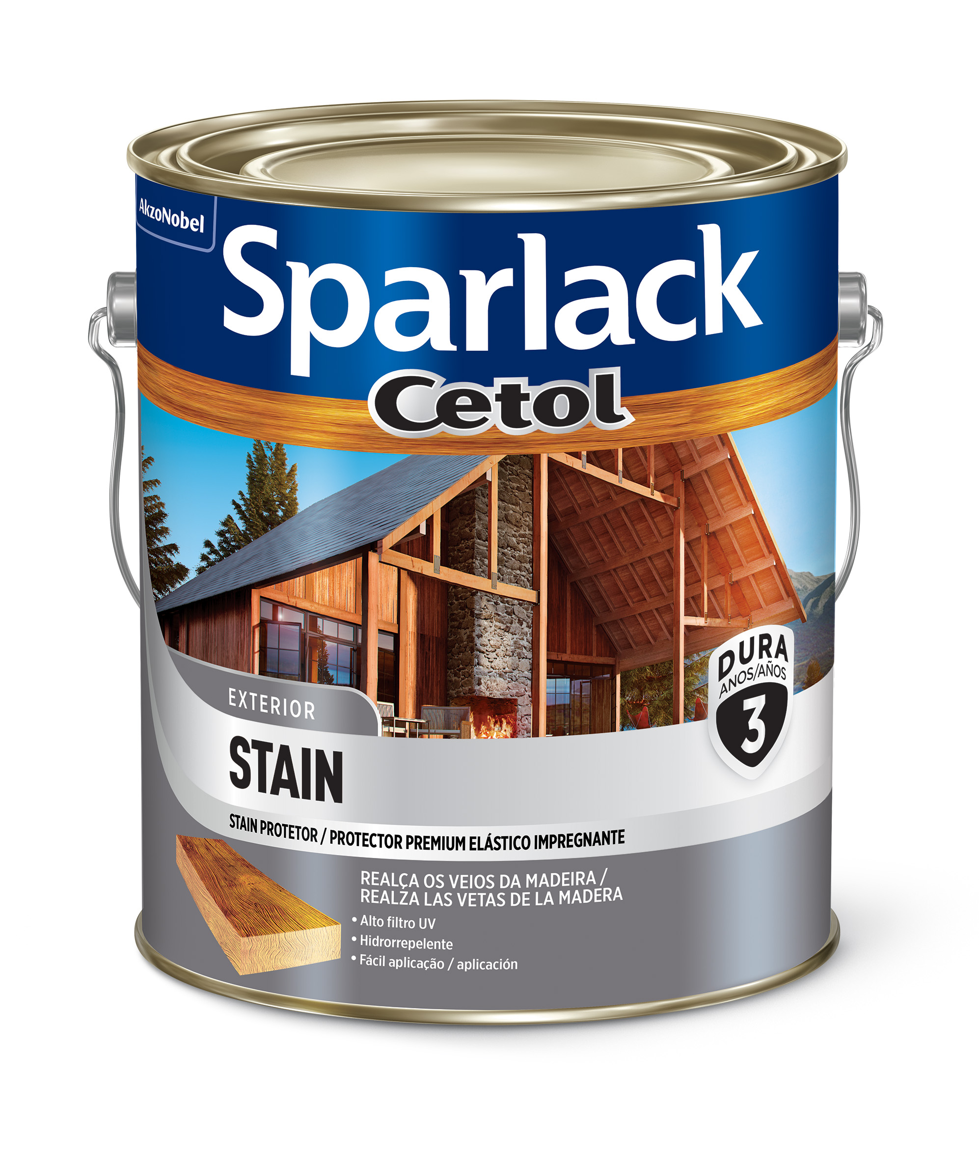 Sparlack Cetol Stain Solvente Natural 